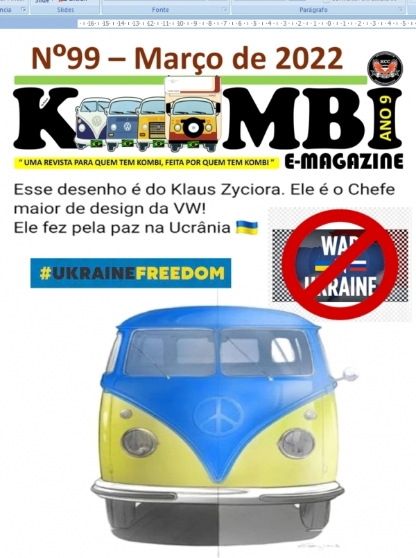 KOMBI magazine NÂº99 -  marÃ§o de 2022 - ANO 9