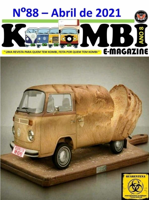 KOMBI magazine Nº88 -  abril de 2021 - ANO 8