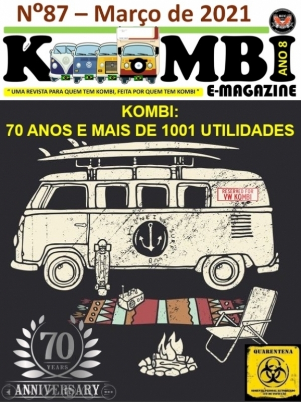kombi magazine n 87 - marÃ§o 2021 - ano 8