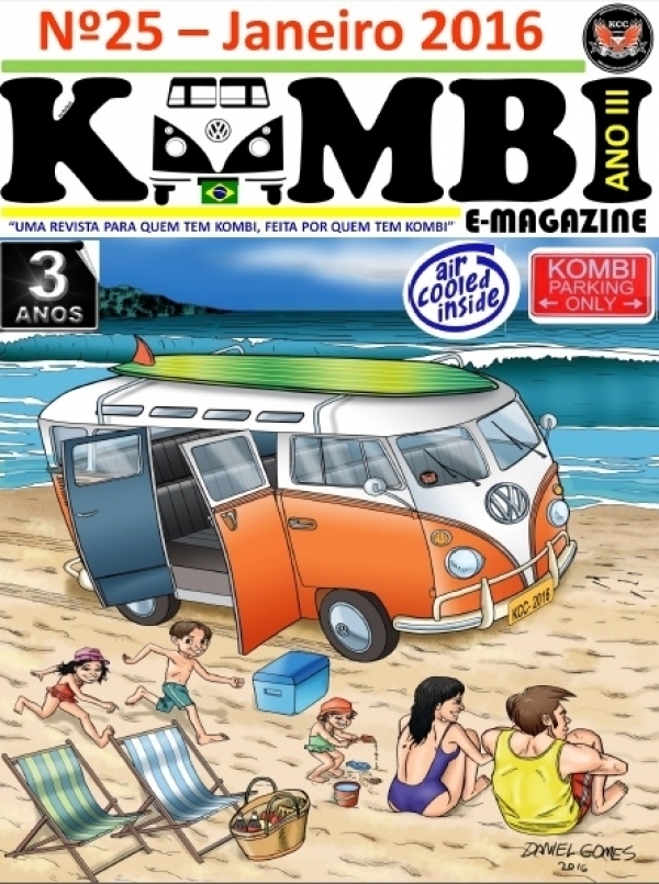 KOMBI magazine - nÂº25 - janeiro 2016 - ANO3