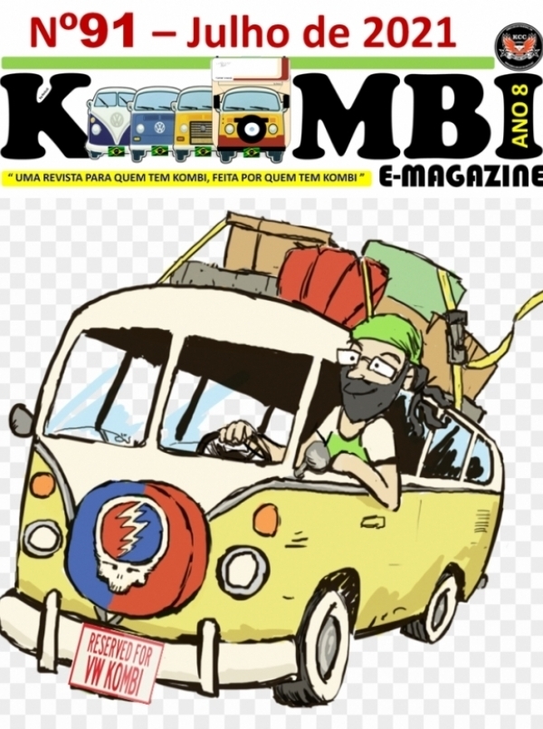 KOMBI magazine Nº91 - julho 2021 - ANO8