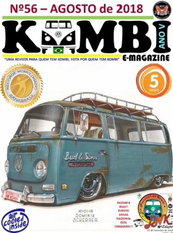 KOMBI magazine - nÂº56 - agosto 2018 - ANO5