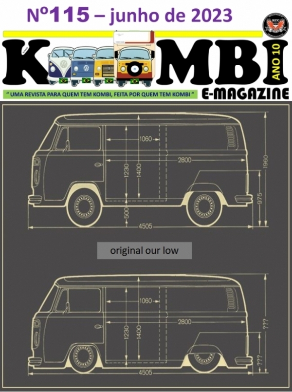 KOMBI magazine Nº115  -  maio de 2023 - ANO 10
