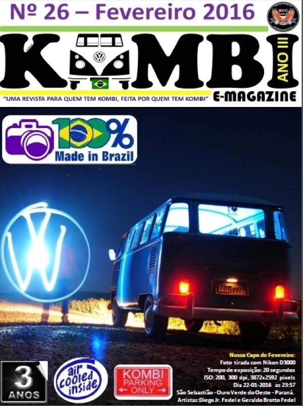 KOMBI magazine - nÂº26 - fevereiro 2016 - ANO3